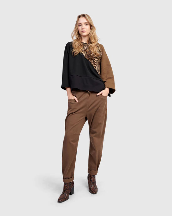 Alembika Urban Wildling Crewneck Top | Mix
