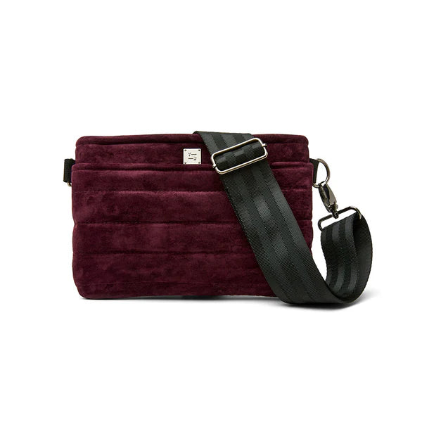 Think Royln Bum Bag 2.0 | Aubergine Luxe Suede