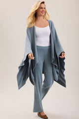 Barefoot Dreams CozyChic Lite® Weekend Wrap | Blue Aura