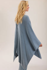 Barefoot Dreams CozyChic Lite® Weekend Wrap | Blue Aura