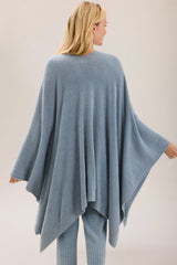 Barefoot Dreams CozyChic Lite® Weekend Wrap | Blue Aura