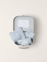 Barefoot Dreams CozyChic Lite® Classic Newborn Set | Blue