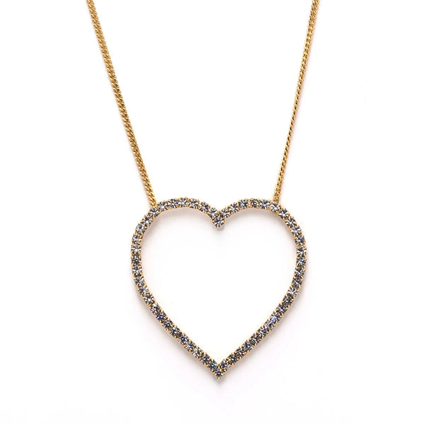 TOVA Open Heart Necklace
