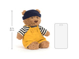 Jellycat Bartholomew Bear Seafarer Outfit