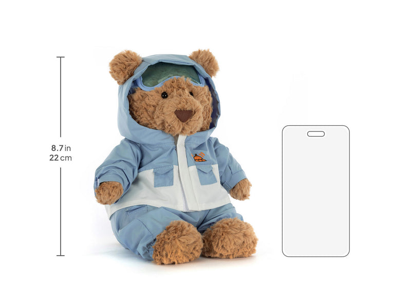 Jellycat Bartholomew Bear 'Snow Suit'