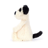 Jellycat Bashful Black & Cream Puppy Little | Small