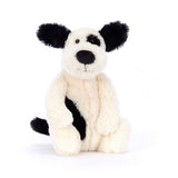 Jellycat Bashful Black & Cream Puppy Little | Small