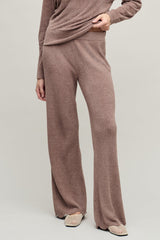 Barefoot Dreams CozyChic Ultra Lite® Ribbed Scallop Pant | Sable