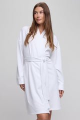 Barefoot Dreams Brushed Luxe Lounge Robe  | Sea Salt