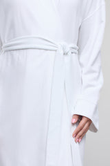 Barefoot Dreams Brushed Luxe Lounge Robe  | Sea Salt