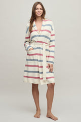 Barefoot Dreams CozyChic Ultra Lite® Cotton Stripe Robe