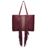 Consuela Breezy Fringe | Plum