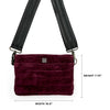 Think Royln Bum Bag 2.0 | Aubergine Luxe Suede