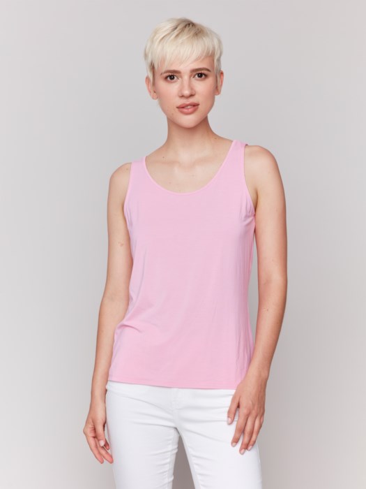 Charlie B Reversible Bamboo Cami | Begonia