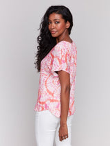Charlie B Tie Dye Dolman Top | Festival