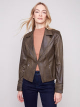 Charlie B Vintage Faux Leather Jacket | Spruce