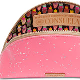 Consuela Shine Large Cosmetic Bag