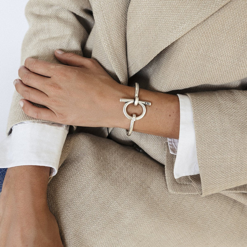 CXC Omega Mini Bracelet | Silver