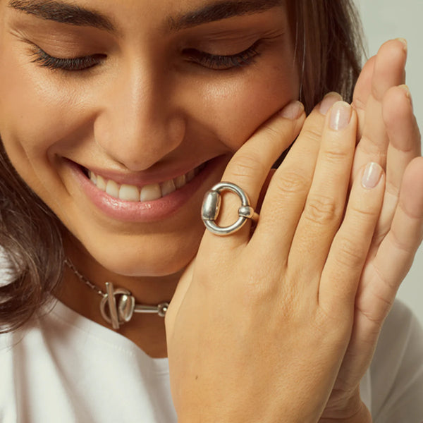 CXC Bit Chantilly Ring | Silver