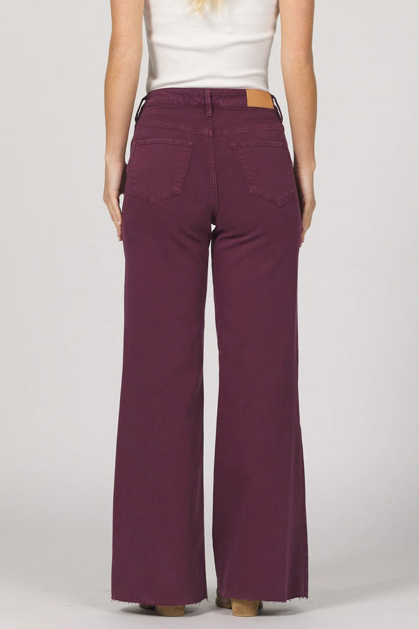 Dear John Denim Fiona High Rise, Full Cut Off Hem | Fig