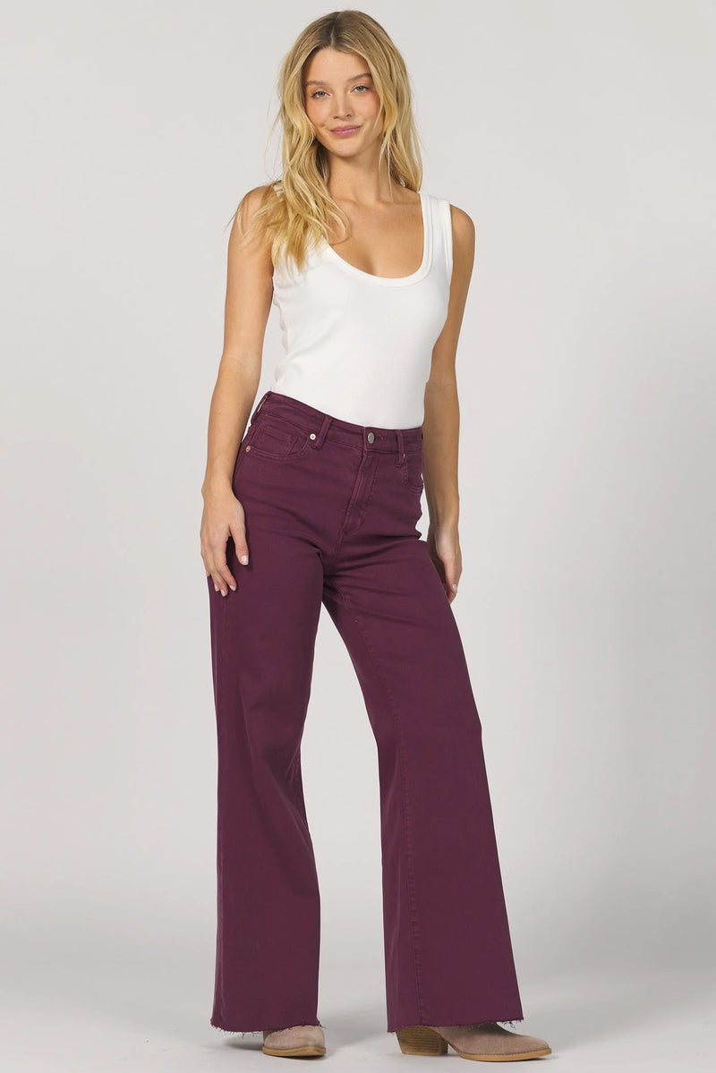 Dear John Denim Fiona High Rise, Full Cut Off Hem | Fig
