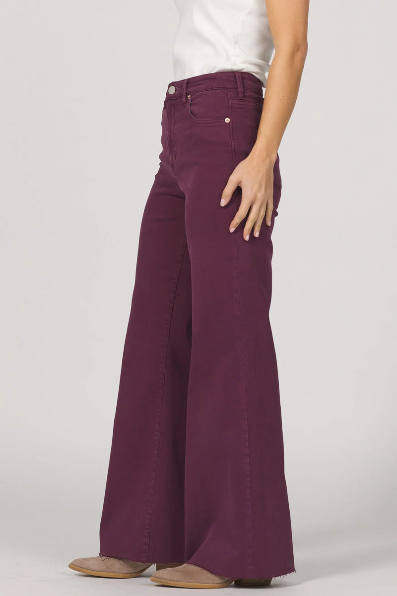 Dear John Denim Fiona High Rise, Full Cut Off Hem | Fig