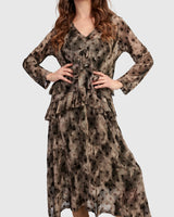 Alembika Fen Mesh Dress | Aquarelle
