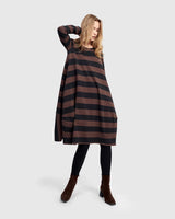 Alembika Urban Moxy Relaxed Dress | Brown