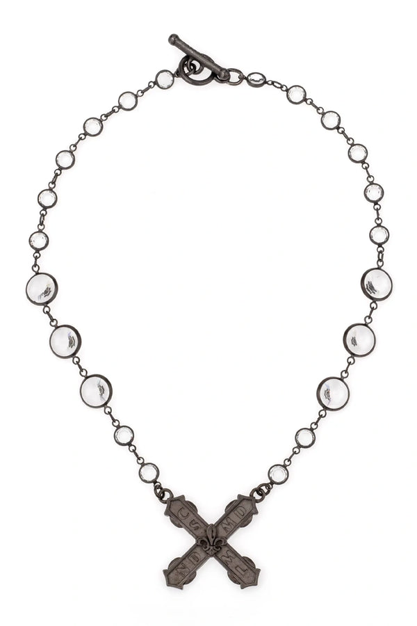 French Kande Chloe Necklace – Graphite