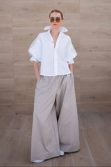 Planet Cotton Balloon Sleeve Shirt