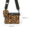 Think Royln Downtown Crossbody | Wild Leopard Pony and Pearl Black