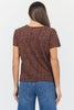 Dear John Denim Vanya Tee | Brown Leopard