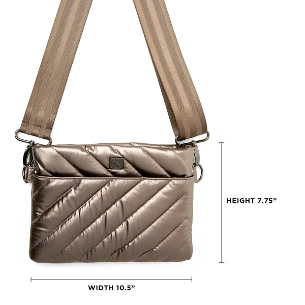 Think Royln Diagonal 2.0 Bum Bag | Pearl Latte