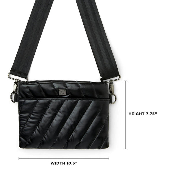 Think Royln Diagonal 2.0 Bum Bag | Pearl Black