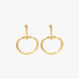 CXC Amazona Bit Earrings| Gold