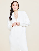 Barefoot DreamsCozyChic® Full Zip V-neck Lounger | Cream