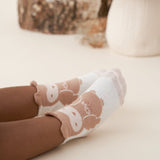 Elegant Baby Owl Non Slip Baby Socks 3 pack