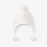 Elegant Baby Sofia & Finn White Pom Pom Baby Hat