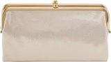HOBO Lauren Clutch Wallet | Sand Shimmer