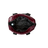 Think Royln Voyager Travel Bag | Glossy Deep Burgundy