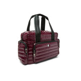 Think Royln Voyager Travel Bag | Glossy Deep Burgundy