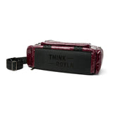 Think Royln Voyager Travel Bag | Glossy Deep Burgundy
