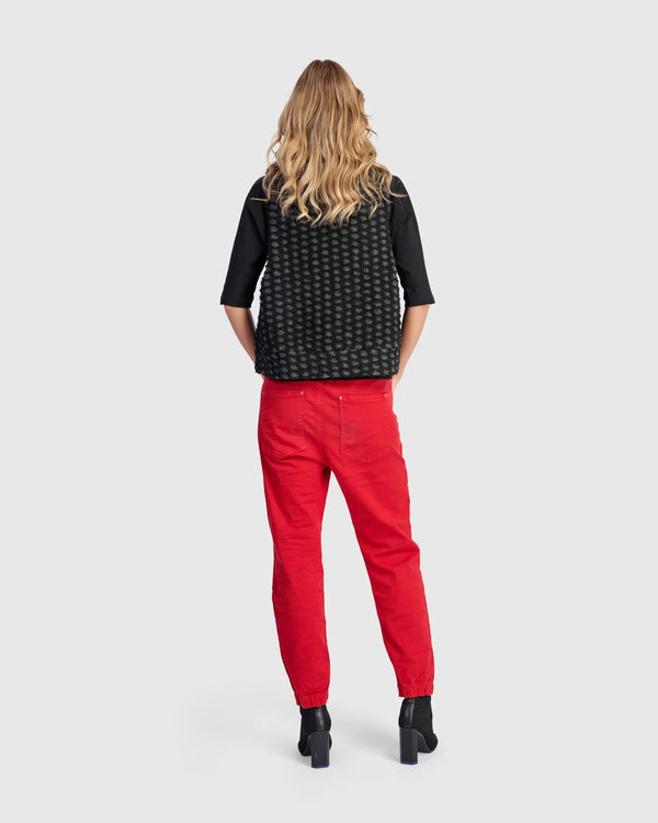 Alembika Hush Cozy Moto Vest | Mix