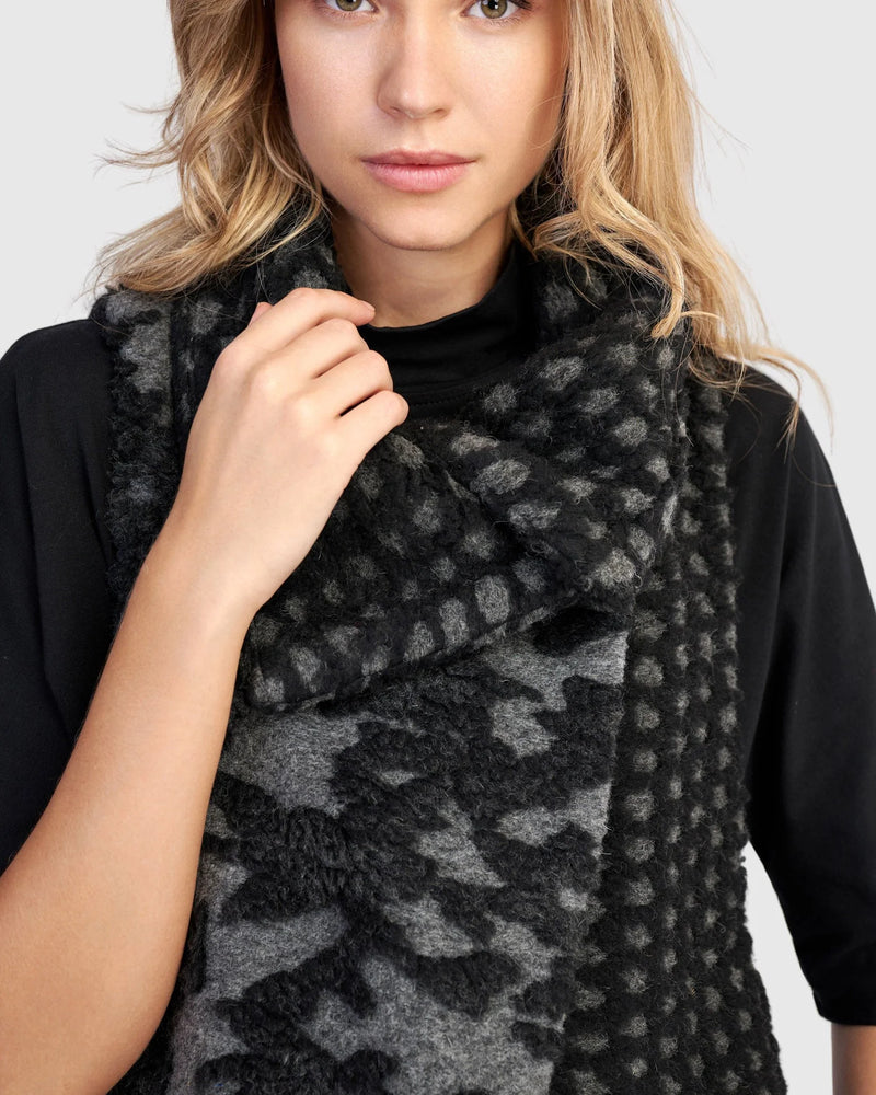 Alembika Hush Cozy Moto Vest | Mix