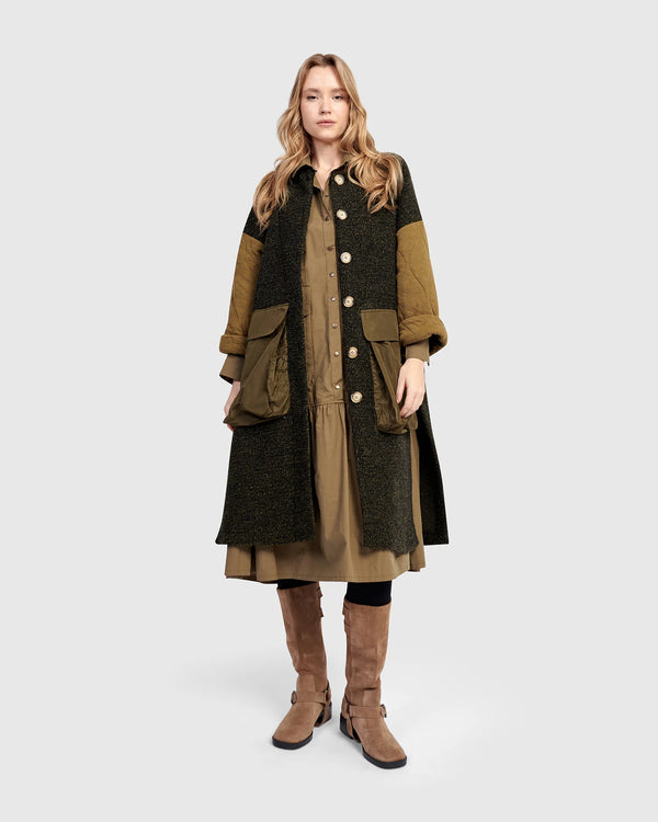 Alembika Urban Citadel Coat | Khaki