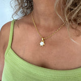 Betty Carré Flora Necklace Mother of Pearl