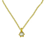 Betty Carré Flora Necklace Mother of Pearl