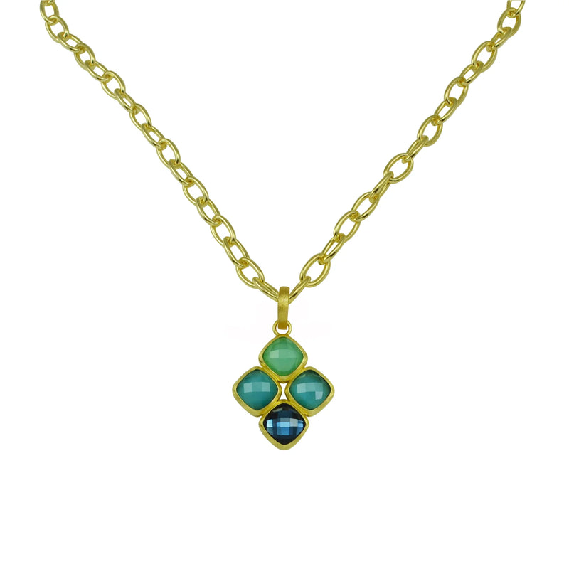 Betty Carré Sasha Necklace Ice Blue/Multi