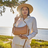 HOBO Mia Crescent Hobo | Warm Cashew
