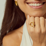 CXC Mini Omega Ring Gold